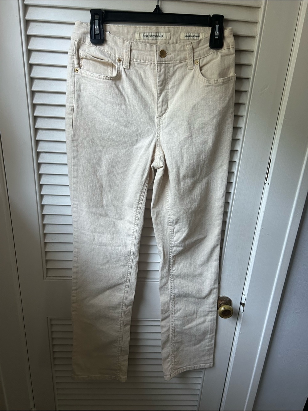 Jones NY ladies pants off white size 8/31 very good condition